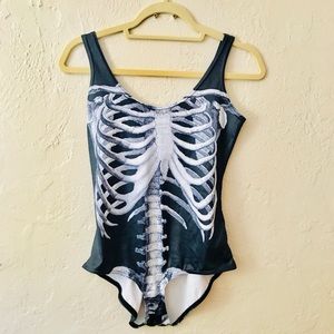 BlackMilk Skeleton Bathing Suit